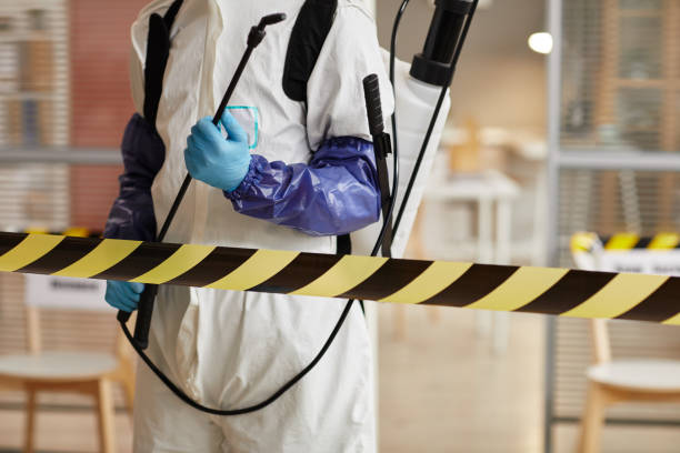 Professional Biohazard Cleanup technician working in Clinton, KY